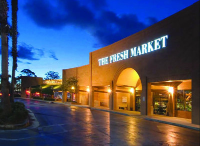 AMPRO upgrades lighting at Cypress Point Shopping Center | 43901 frontage01